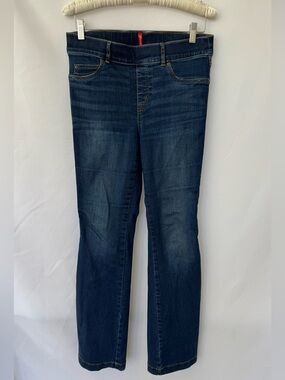 SPANX Dark Blue Denim Jeans in Medium